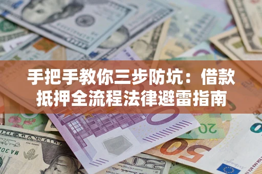 济南手把手教你三步防坑：借款抵押全流程法律避雷指南